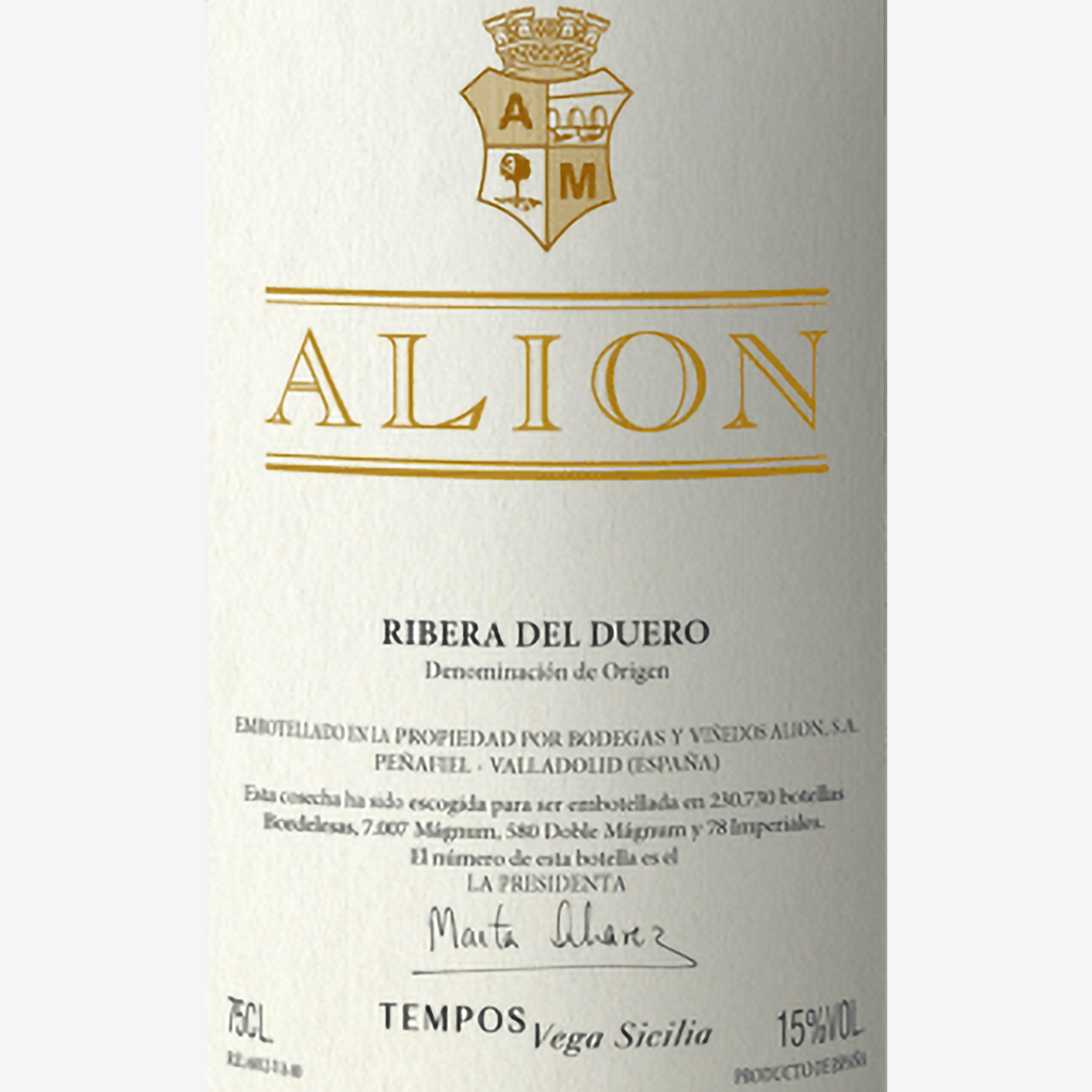 Vega Sicilia Alión | D.O. Ribera del Duero