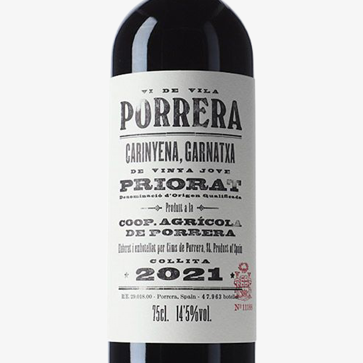 Cims de Porrera Vi de Vila PORRERA 2021 | D.O.Ca. Priorat