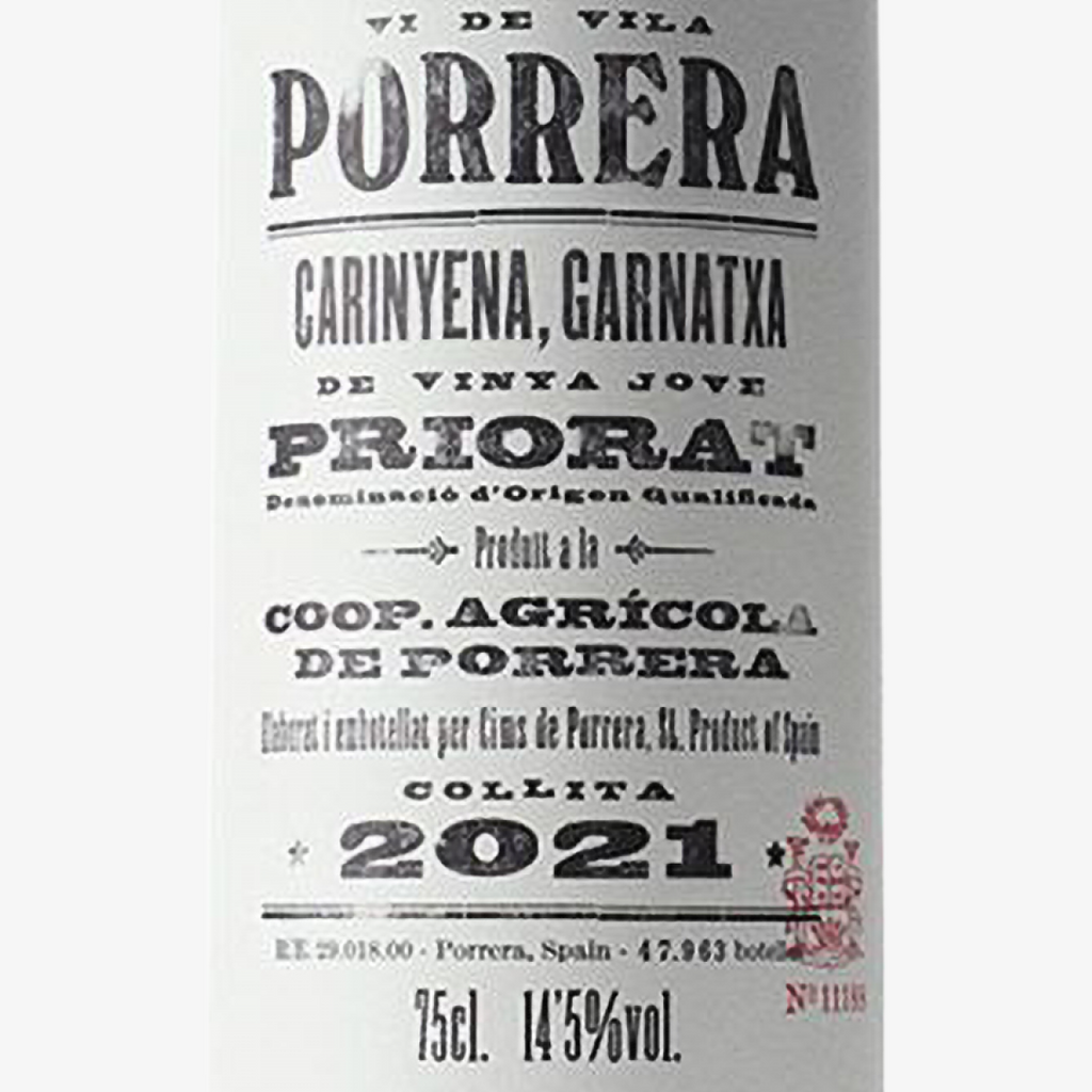 Cims de Porrera Vi de Vila PORRERA 2021 | D.O.Ca. Priorat
