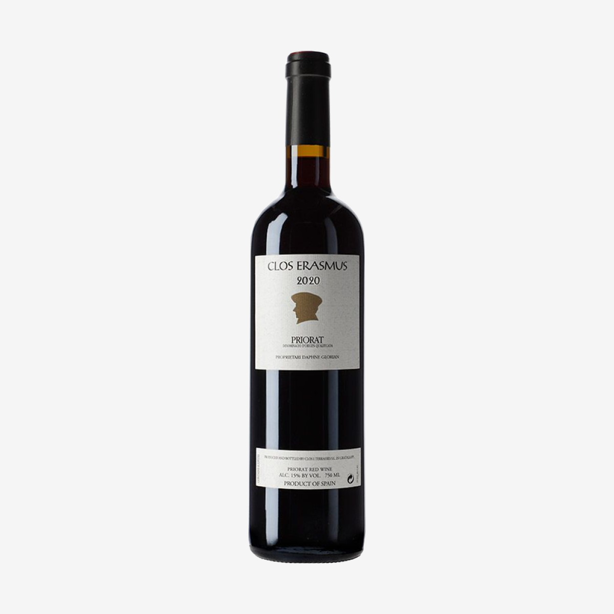 Vino tinto | Clos Erasmus 2020 | Priorat -Cataluña - España 