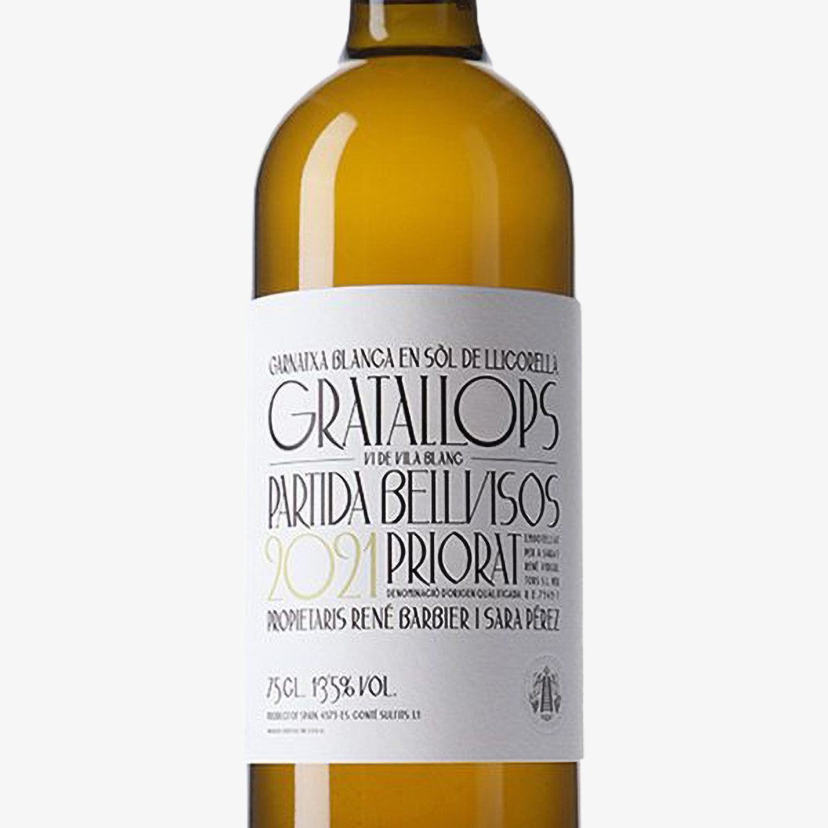 Sara & René Partida Bellvisos Blanc | D.O.Ca. Priorat