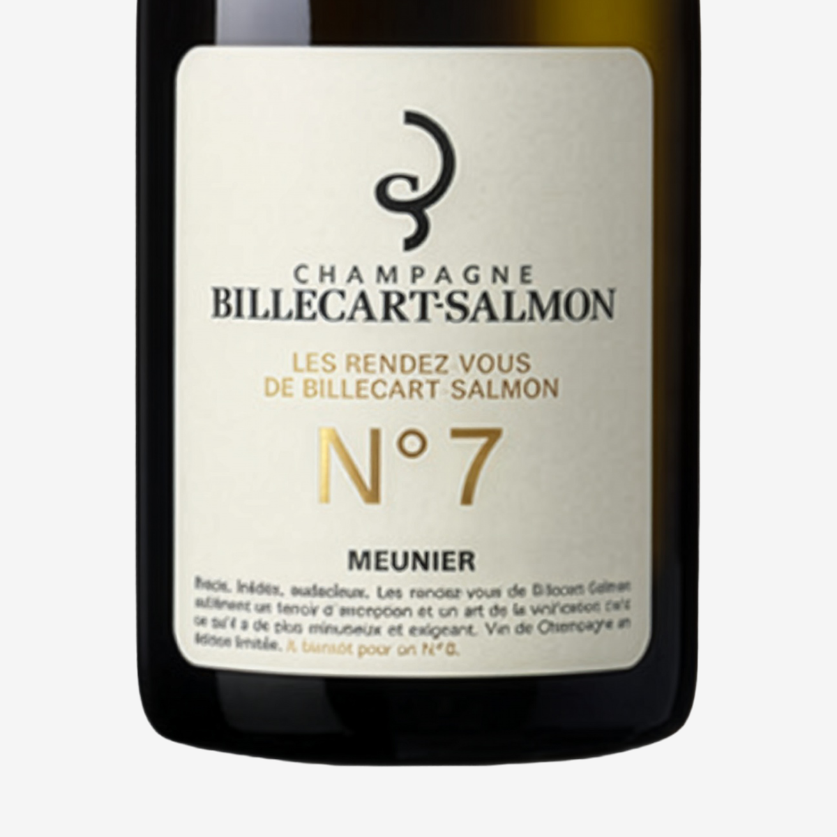 Champagne Billecart-Salmon Les Rendez-Vous Nº7 Meunier | AOC Champagne