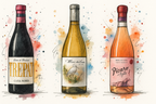 pack de tres botellas de vino blanco, rosado y tinto para disfrutar este verano