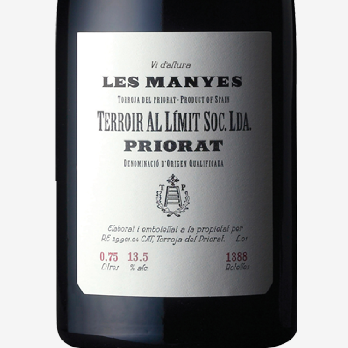 Terroir al Límit Les Manyes 2021 | D.O.Ca. Priorat