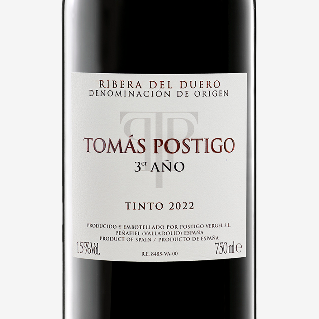 Tomás Postigo 3er Año 2022 | D.O. Ribera del Duero