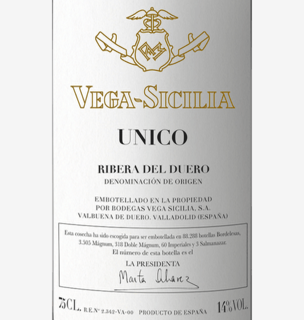 Vega Sicilia Único | D.O. Ribera del Duero